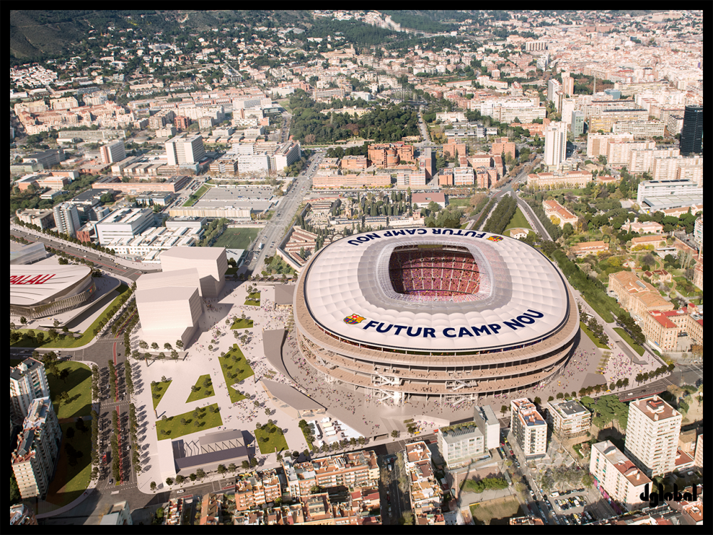 Servicios calculo de estructuras intervenciones estadio spotify camp nou