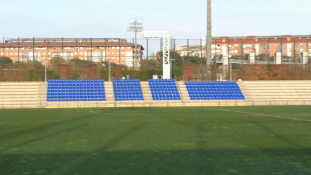 Adecuación grada Campo 7 de Entreno en Ciudad Deportiva del FCB