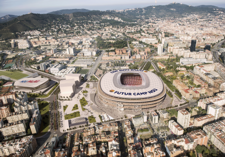 Serveis càlcul d'estructures Intervencions estadi spotify camp nou