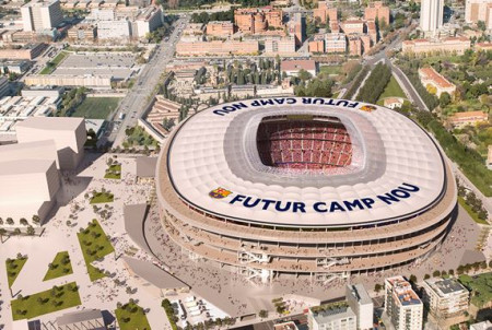 Serveis càlcul d'estructures Intervencions estadi spotify camp nou